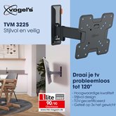 Vogel's COMFORT TVM 3225 | Draai- en kantelbare tv-beugel | 19-43 4